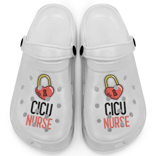 CICU Nurse Beautiful Design Clogs