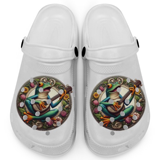 Guitar Frog Clogs