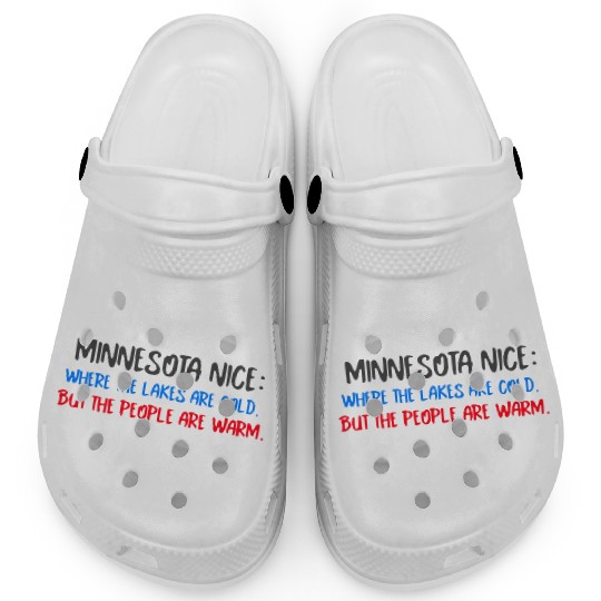 Minnesota Nice People Clogs