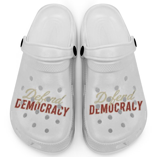 Defend Democracy Clogs