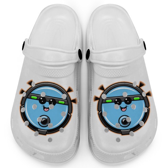 Cute Robot Vacuum Cleaner Clogs