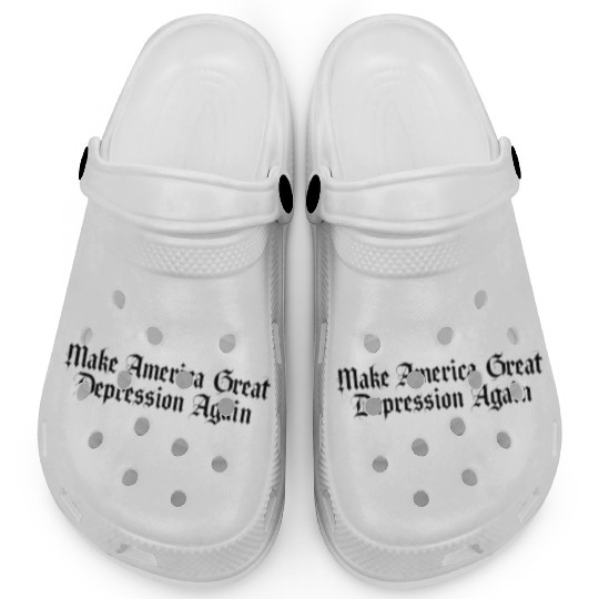 Make America Great Depression Again Clogs