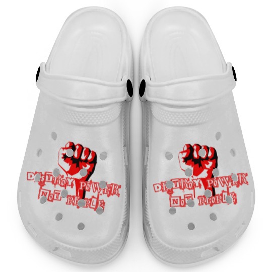 Anarchist Philosophy Destroy Power Clogs