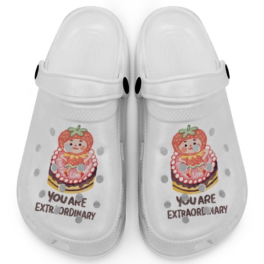 Dancing Strawberry | You Are Extraordinary Clogs