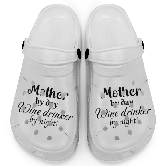 Funny Mother's Day Statement Design Clogs