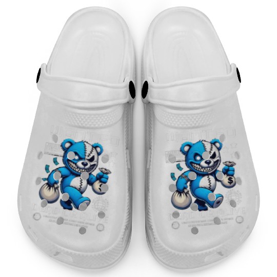 Wanted Bear Bandit – Dead or Alive Graphic Clogs