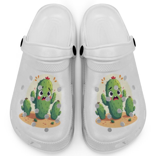 Cactus with Anxiety – Too Sharp to Relax Clogs