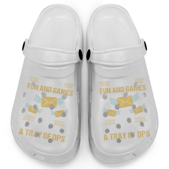 Postal Worker Mailman Post Office Clogs