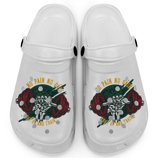 1RSN - No pain no gain Clogs