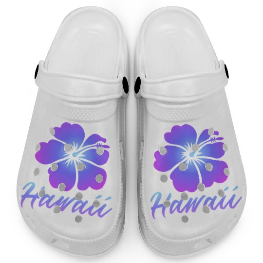 Hawaii Hibiscus Clogs