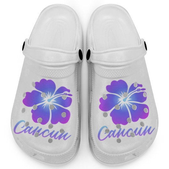 Cancun Hibiscus Clogs