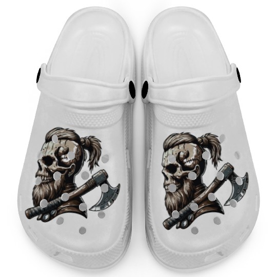 Viking Warrior Man Odin Thor Norman Walhalla Clogs