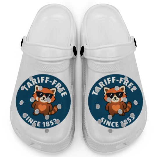 red panda og tariff free since 1853 Clogs