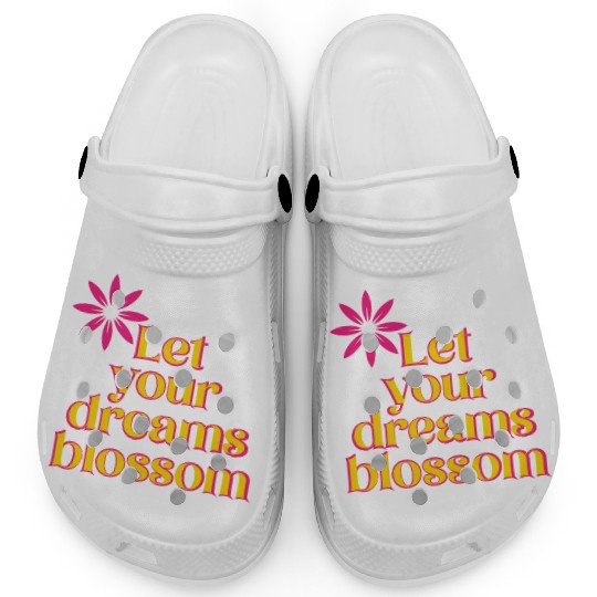 Let your dreams blossom - your statement Clogs