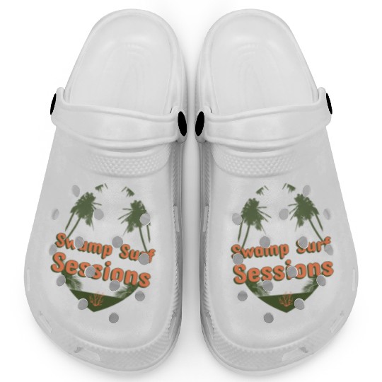 Swamp Surf Sessions surfing Clogs