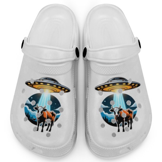Cattle Mutilations UFO Cow Abduction Clogs