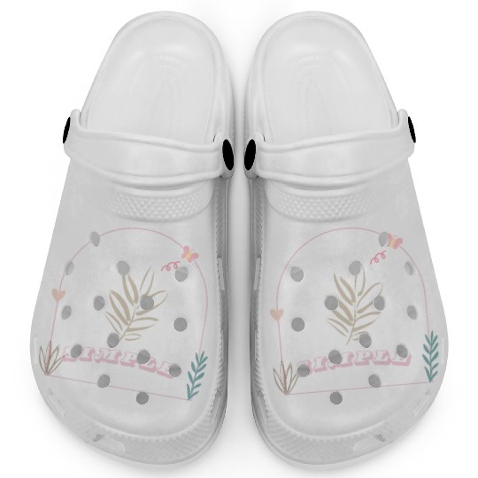 Simple Clogs in natural colors