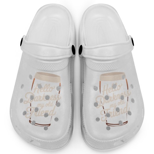 Hello Darkness My Old Friend Clogs