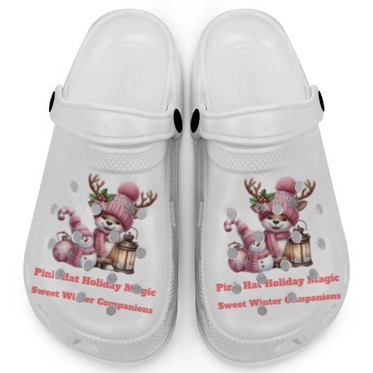 A Pink Winter Wonderland Clogs