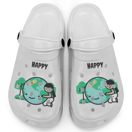 Funny Earth Day Clogs – Go Destroy Mars Quote