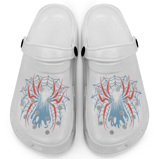 Ghost Spider Scream Clogs