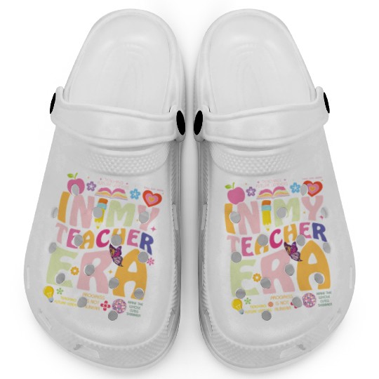 In My Teacher Era Back to School Clogs