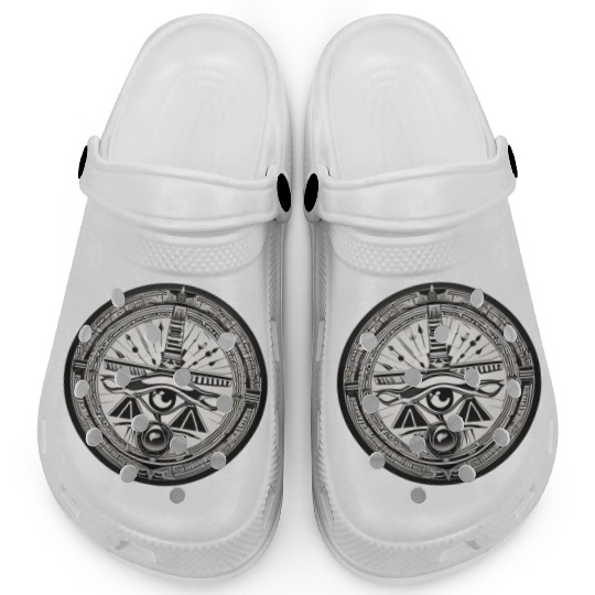 Mystic Eye Seal – Symbol of Vision and Power Clogs