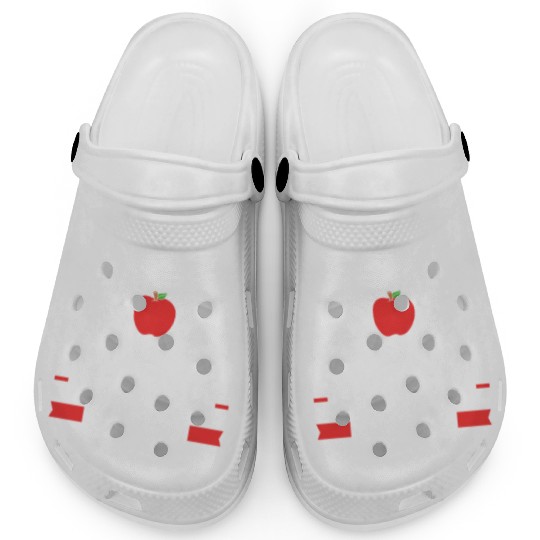 Back To School Substitute Teacher Clogs