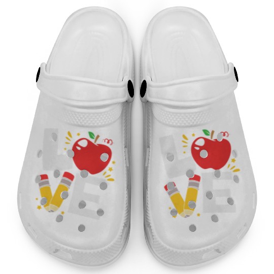Substitute Teacher Back To School Clogs