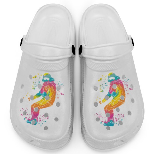 Snowboarder Snowboard Snowboarding Clogs