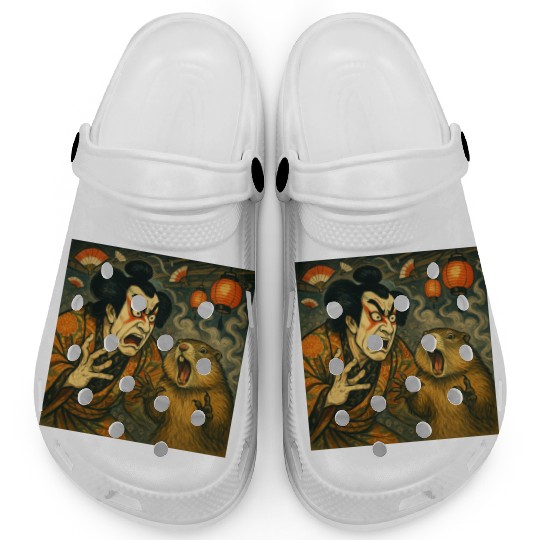 Kabuki Showdown – The Ultimate Scream-Off Clogs