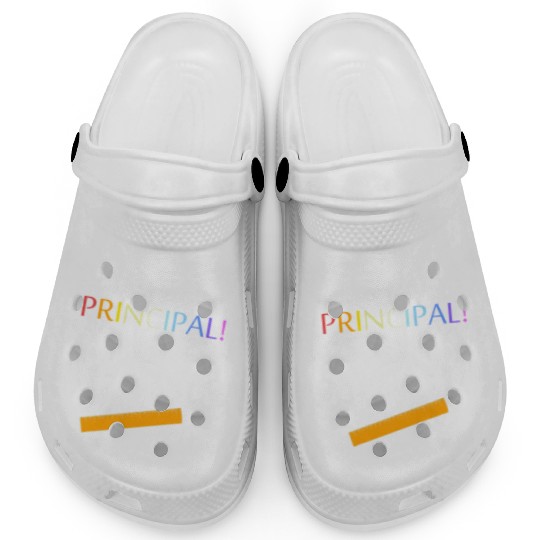School Principal Teacher Back To School Clogs