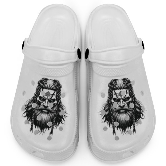 Viking Warrior Man Odin Thor Norman Walhalla Clogs