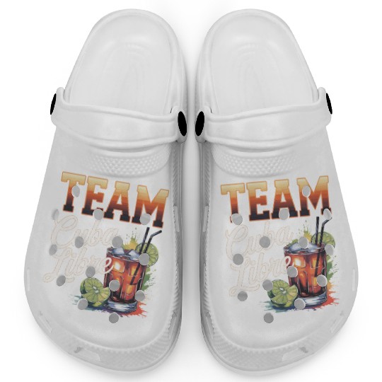 Cocktail Bartender Team Cuba Libre Clogs