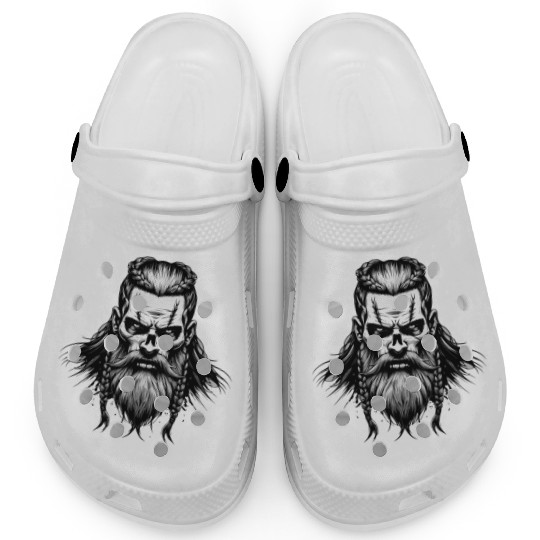 Viking Warrior Man Odin Thor Norman Walhalla Clogs