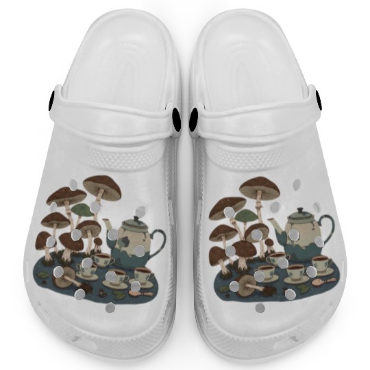 Mushroom Tea Gathering Clogs
