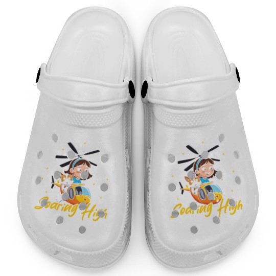 Helicopter Dog Mom in Love & Leashes! Dog Mama Clogs