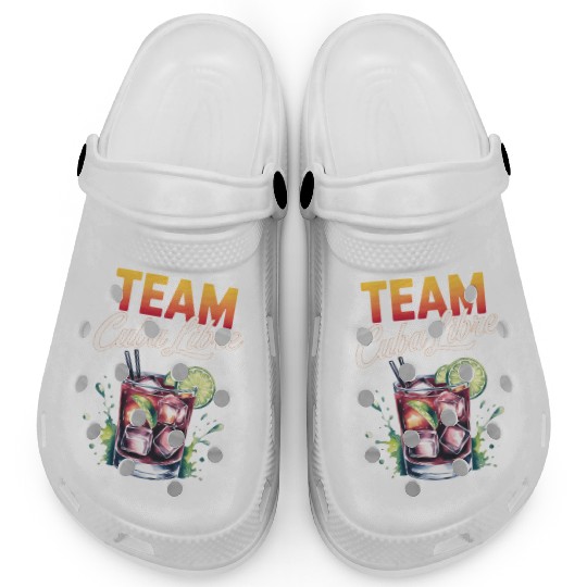 Cocktail Bartender Team Cuba Libre Clogs