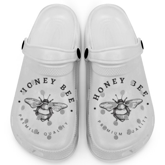 Honey Bee Emblem Clogs