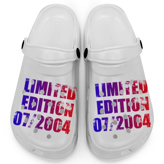 21st birthday Limited Edition 07/2004 Clogs