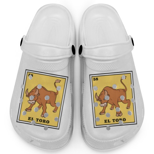 Mexican Lottery Card Game El Toro Clogs