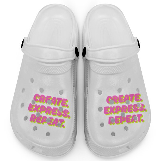 Create. Express. Repeat. Creative Clogs