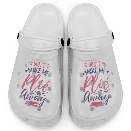 Funny Ballet Joke Clogs