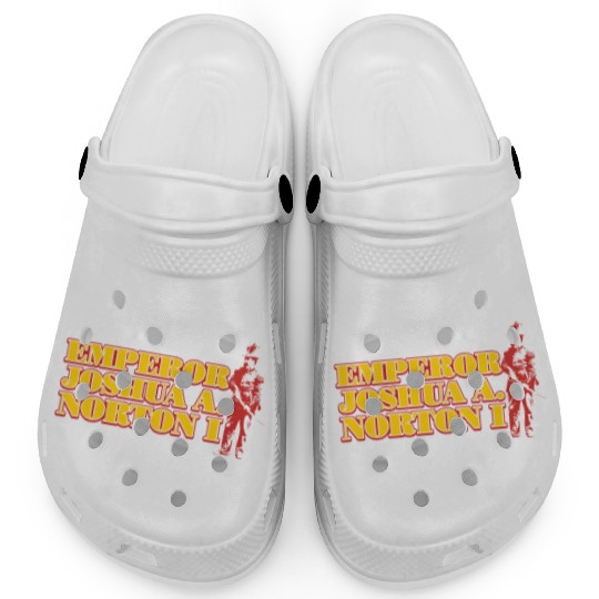 Emperor NORTONN I, San Francisco Icon Clogs