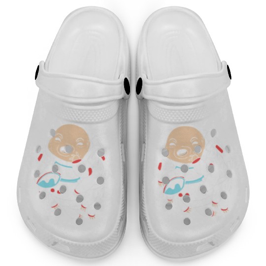 Water Bear Lover Tardigrade Astronaut Clogs