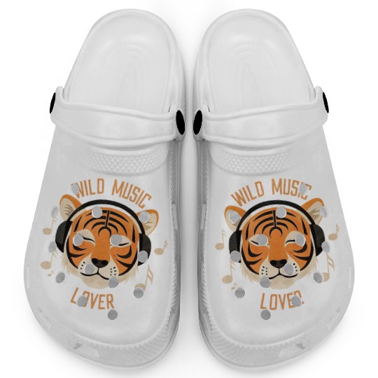Taz the Tiger DJ Clogs