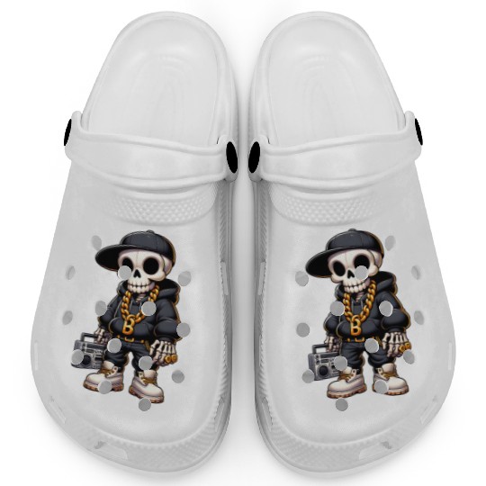 Skully B – Bone Beats & Bling Clogs