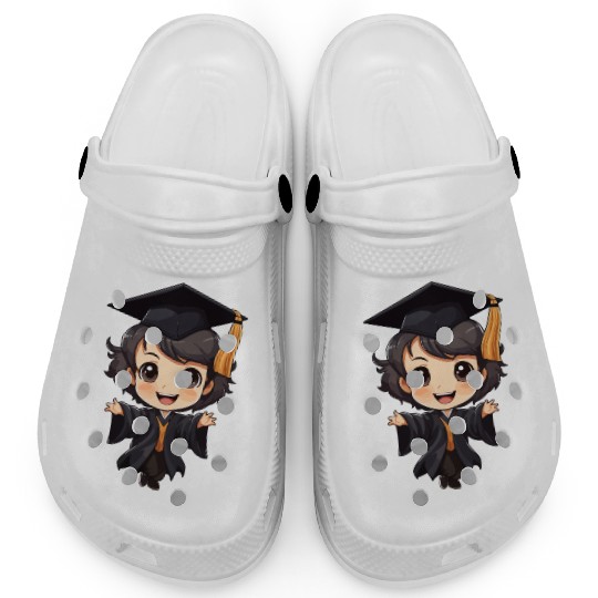 Bright graduation Clogs