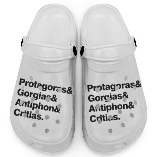 The Sophist Quartet – Minimalist Philosophy Design Clogs