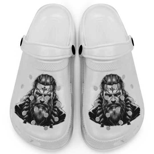 Viking Warrior Man Odin Thor Norman Walhalla Clogs